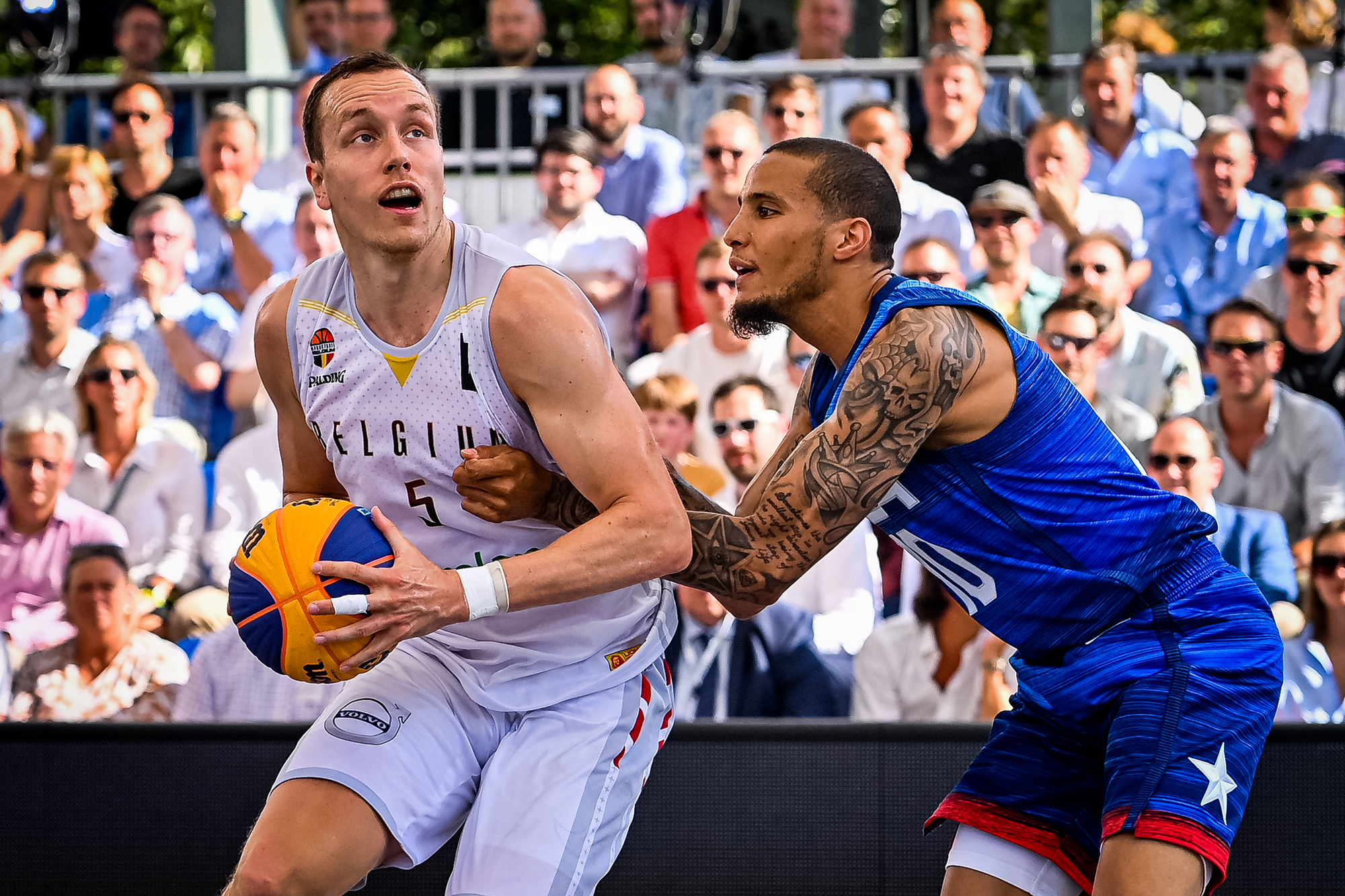 3x3-Basketball-WM: Belgien vs USA
