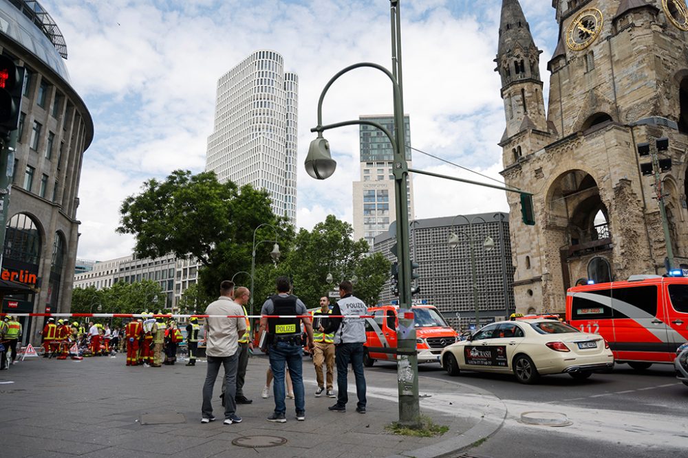 Am Breitscheidplatz in Berlin ereignete sich die Amokfahrt (Bild: Odd Andersen/AFP)