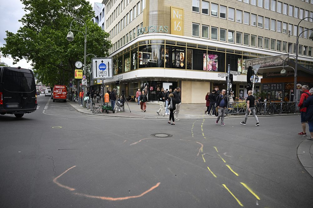 Berlin am Tag nach der Tat (Bild: Tobias Schwarz/AFP)