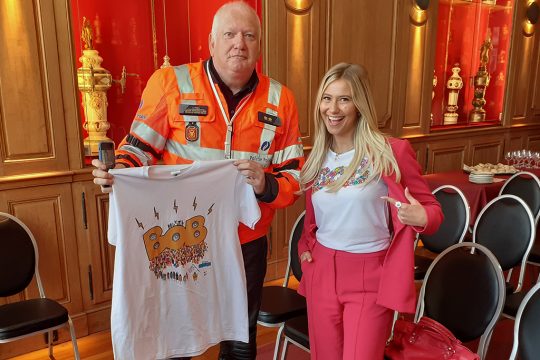 Céline Van Ouytsel ist dieses Jahr Botschafterin der Bob-Kampagne (Bild: Gauthier Descamps/Belga)