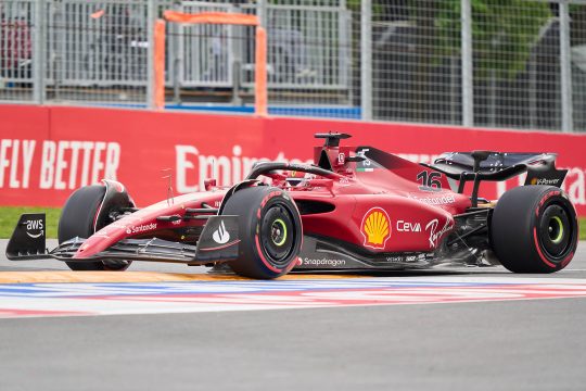 Formel-1-Pilot Charles Leclerc bei einem Training zum Großen Preis von Kanada (Bild: Geoff Robins/AFP)