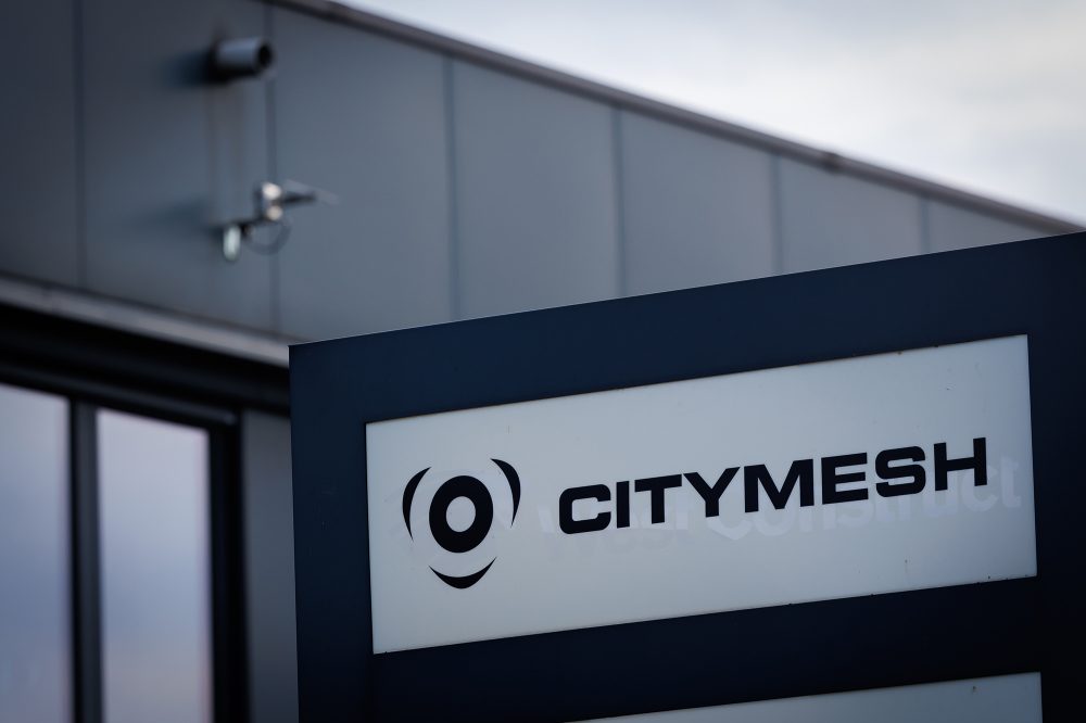 Citymesh-Firmenzentrale in Brügge (Bild: Kurt Desplenter/Belga)