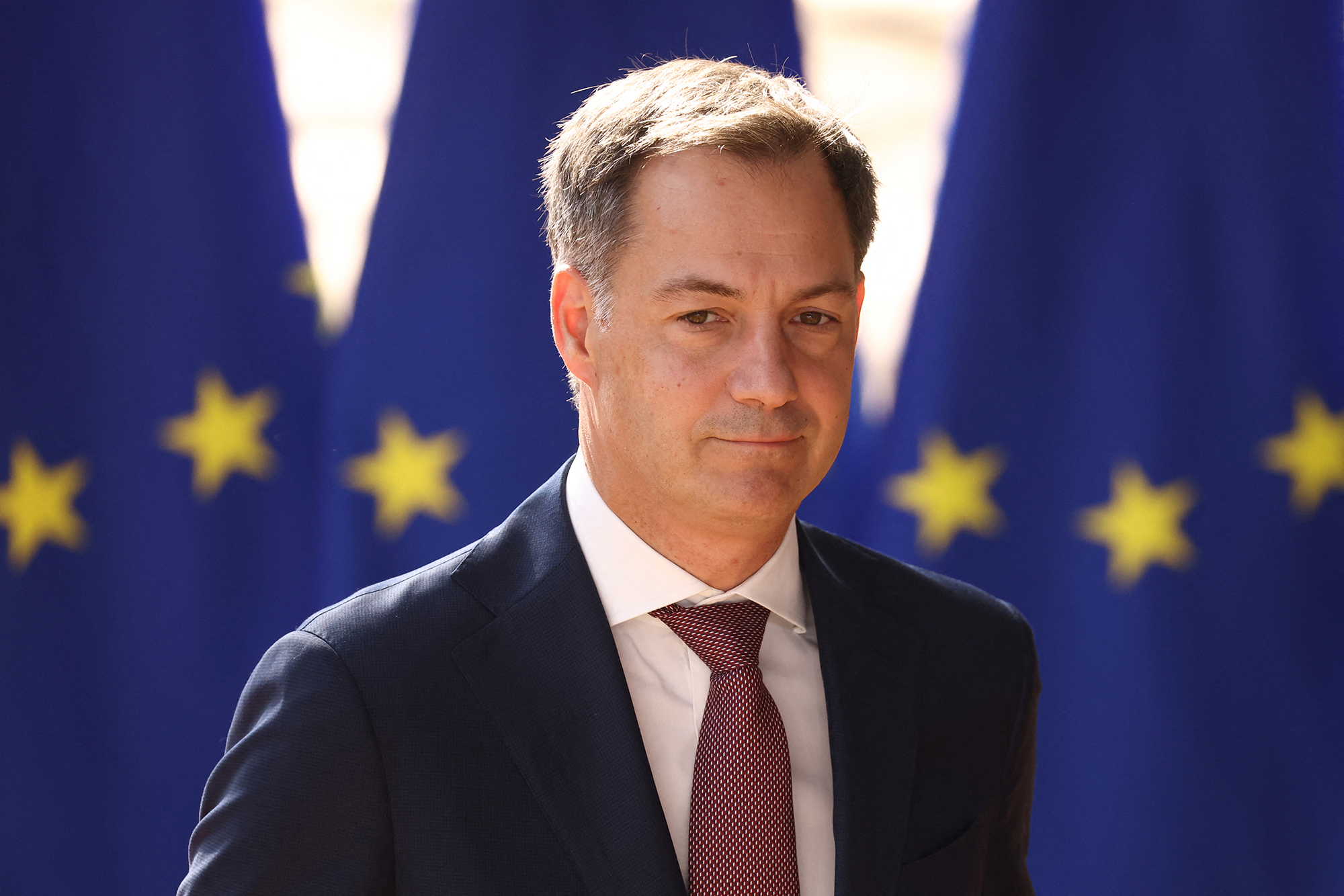 Premier De Croo beim EU-Gipfel (Bild: Kenzo Tribouillard/AFP)