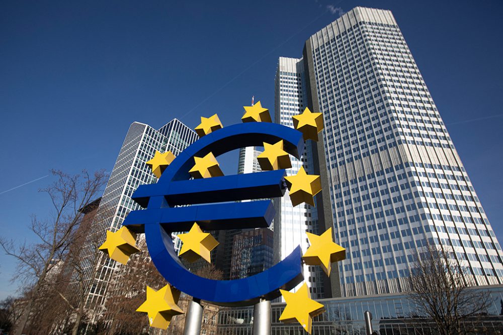 Sitz der EZB in Frankfurt am Main (Archivbild: Andre Pain/AFP)