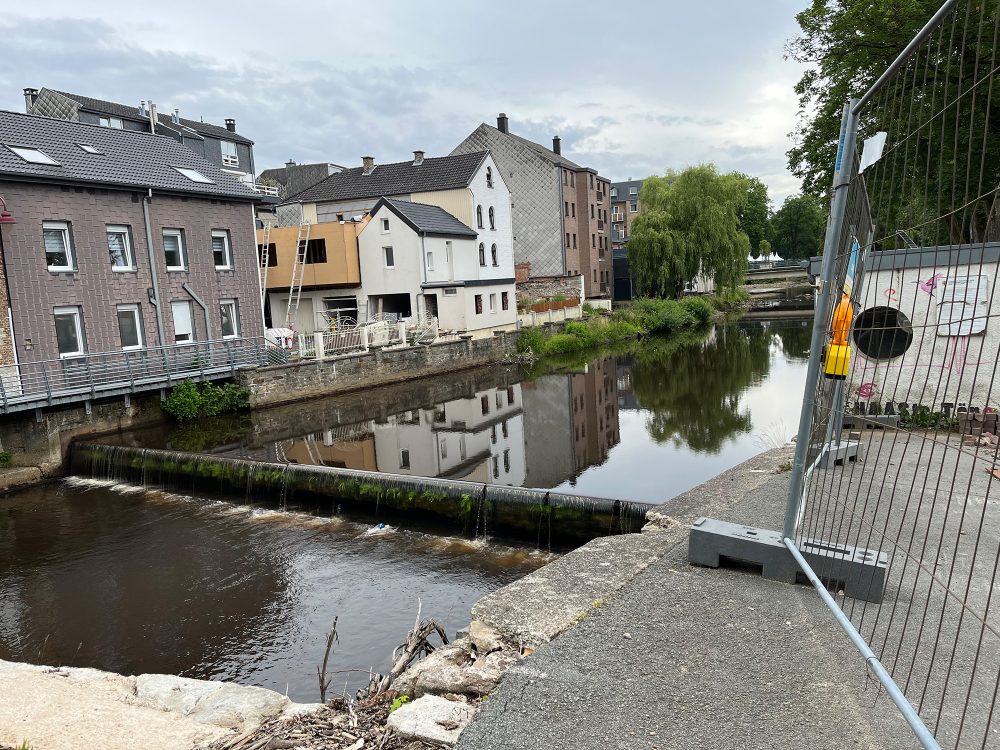 Eupen ein Jahr nach dem Hochwasser