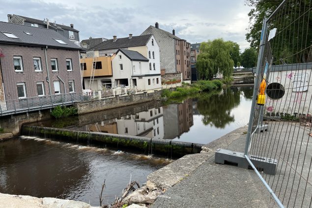 Eupen ein Jahr nach dem Hochwasser