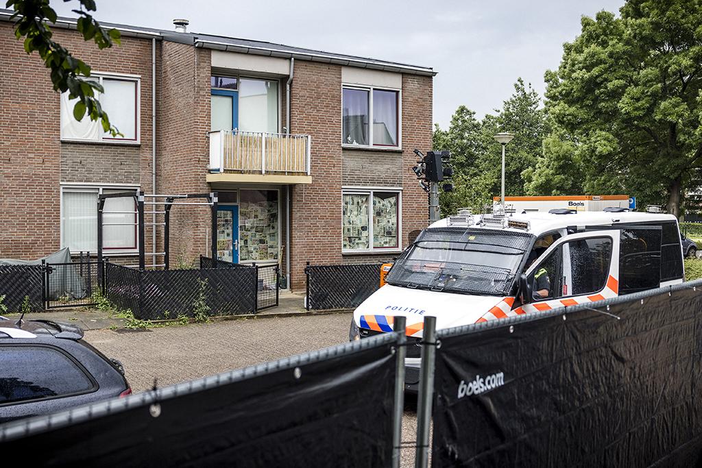 Das Wohnhaus des verdächtigen 22-Jährigen (Bild: Rob Engelaar/ANP/AFP)