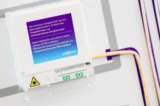 Glasfasernetz (Bild: Dirk Waem/Belga)