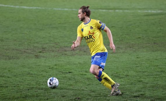 Guillaume Gillet bei einem Spiel im April gegen Molenbeek (Bild: Virginie Lefour/Belga)