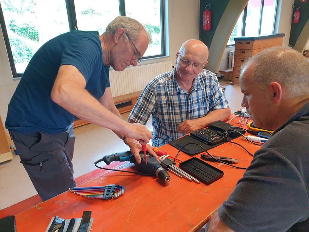 Repair Café Hauset (Bild: Lena Orban/BRF)