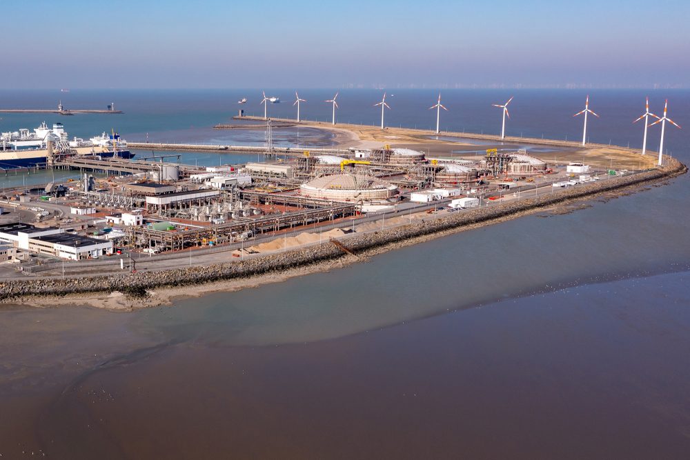 LNG-Terminal in Zeebrugge