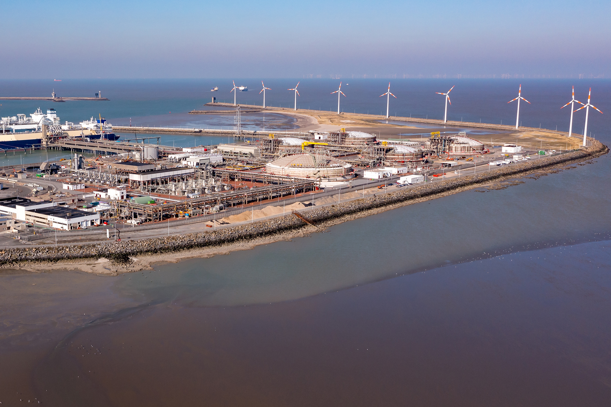 LNG-Terminal in Zeebrugge