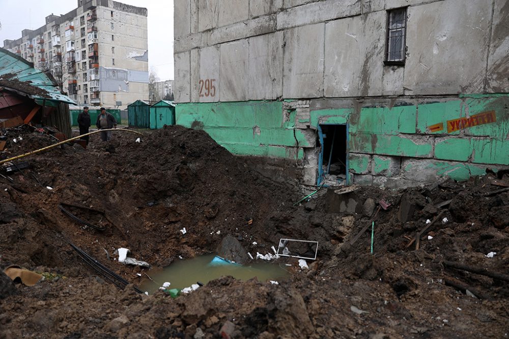 Kriegsschäden in der Region Luhansk (Bild: Anatolii Stepanov/AFP)