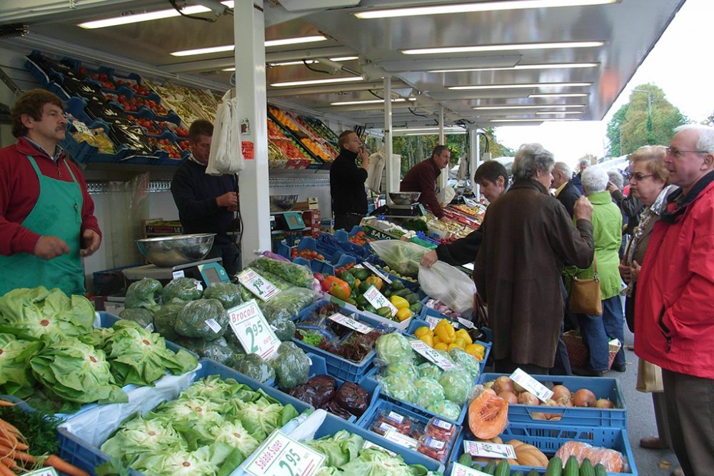 Es gibt nicht nur den Michelsmarkt in Büllingen im Herbst, sondern auch eine Frühjahrsmarkt (Archivbild: Stephan Pesch/BRF)