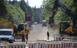 Baustelle auf dem Hohen Venn (Bild: Christoph Heeren/BRF)