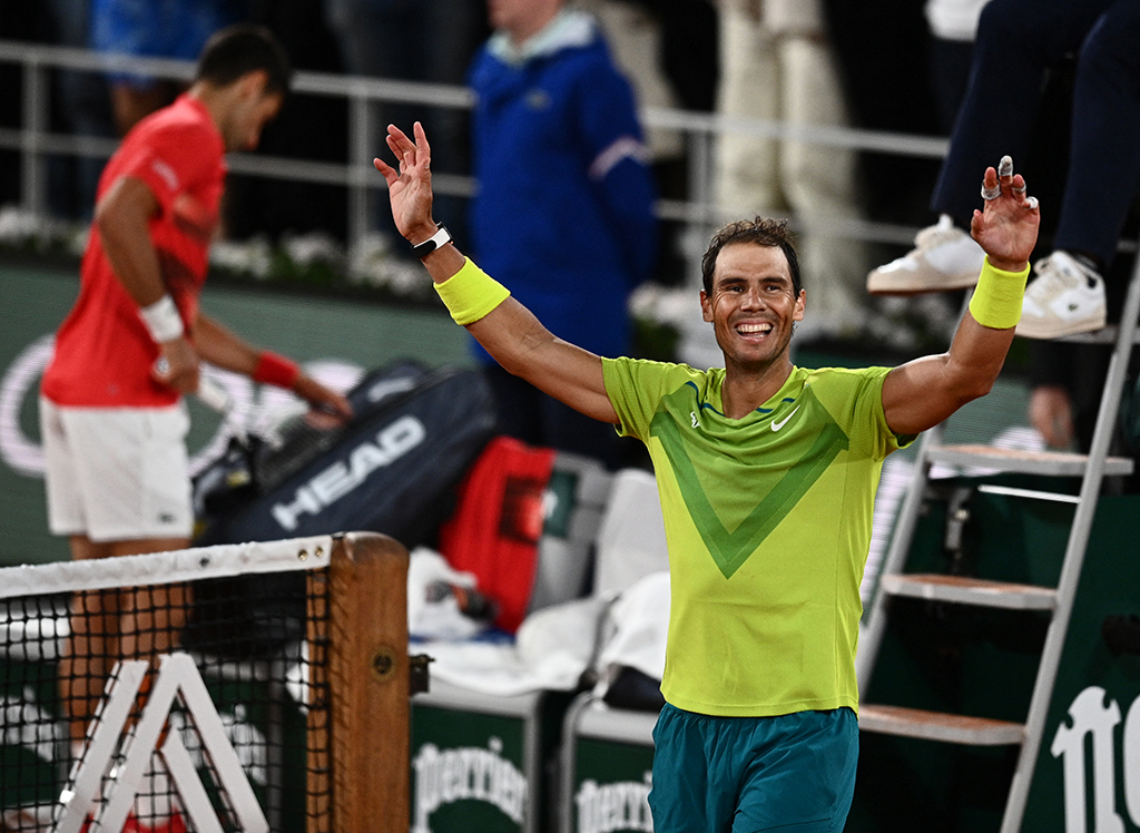 Nadal gewinnt Tennis-Klassiker gegen Djokovic (Bild: Christophe Archambault/AFP)