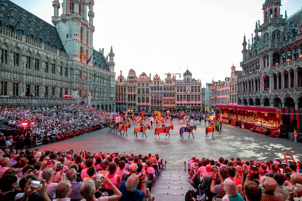 Ommegang in Brüssel (Bild: Hatim Kaghat/Belga)