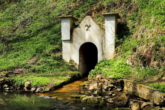 Oskarstollen im Hohnbachtal zwischen Lontzen und Kelmis