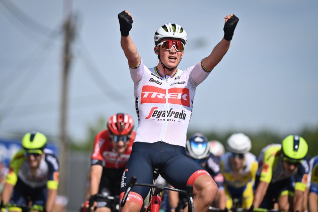 Mads Pedersen gewinnt die erste Etappe der Belgien-Rundfahrt