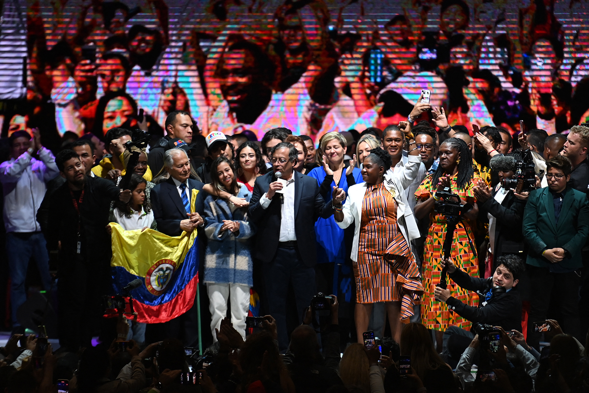 Gustavo Petro gewinnt die Präsidentenwahl in Kolumbien (Bild: Juan Barreto/AFP)