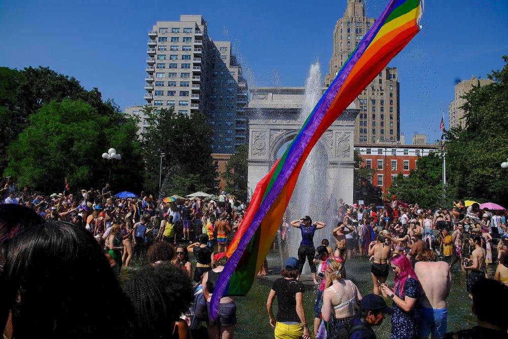 "Pride Parade" in New York (Bild: Kena Betancur/AFP)