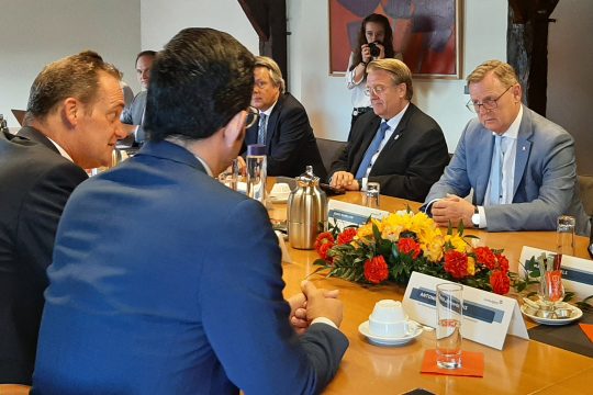 Bodo Ramelow besucht die DG