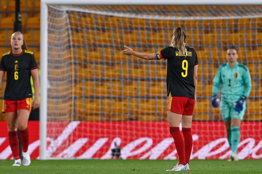 Die Enttäuschung war den Red Flames anzusehen (Bild: David Catry/Belga)