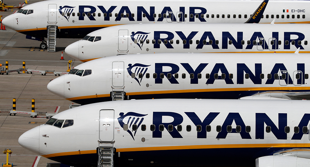 Ryanair (Bild: Adrian Dennis/AFP)