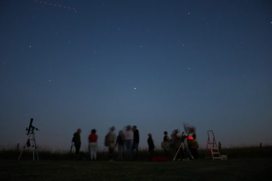 Sternenfühung in der Sternenlandschaft Eifel (Bild: Peter Gieseler)