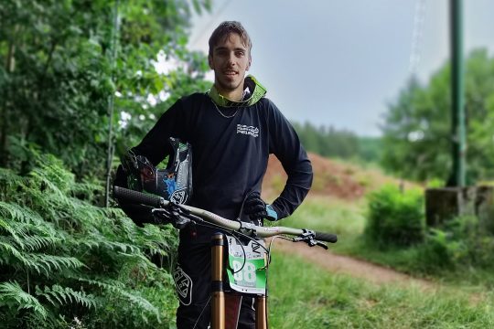 Mountainbiker Thibaut Reinertz (Bild: Christophe Ramjoie/BRF)