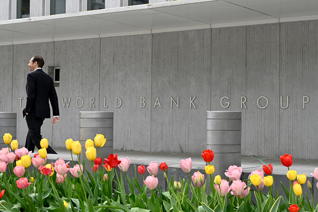 Sitz der Weltbank in Washington (Bild: Eva Hambach/AFP)