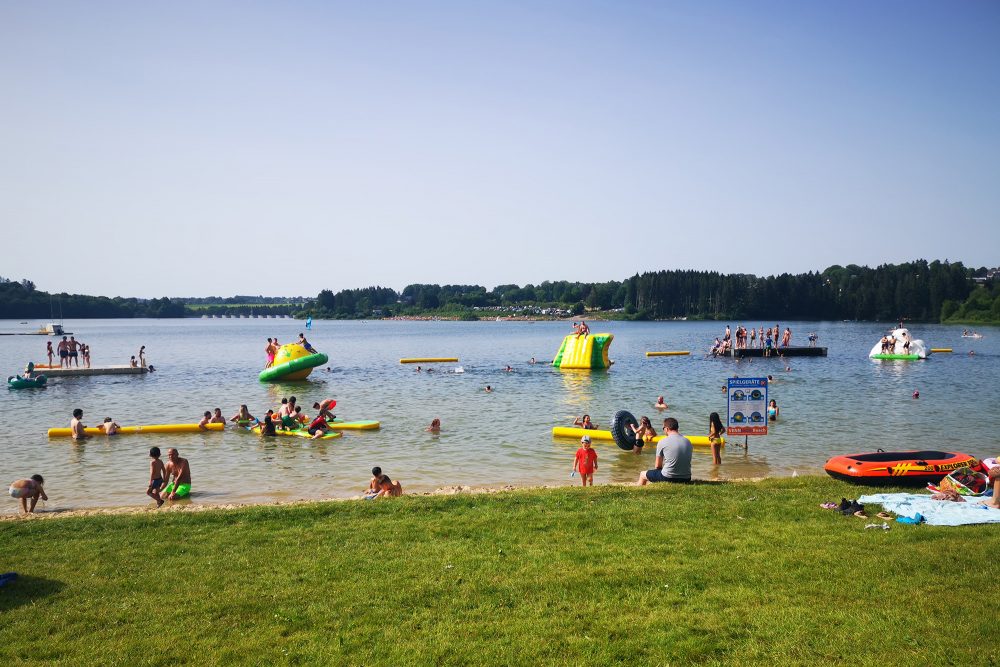 Badespaß am Venntastic Beach in Worriken (Bild: Raffaela Schaus/BRF)