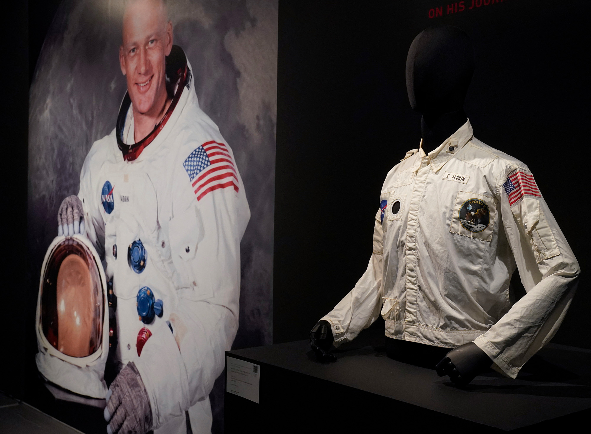 "Apollo 11"-Jacke von Ex-Astronaut Aldrin versteigert (Bild: Timothy A. Clary/AFP)