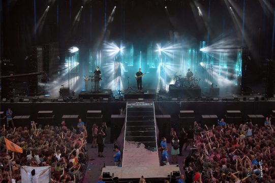 Alt-J hier bei einem Auftritt in Budapest (Bild: Attila Kisbenedek/AFP)