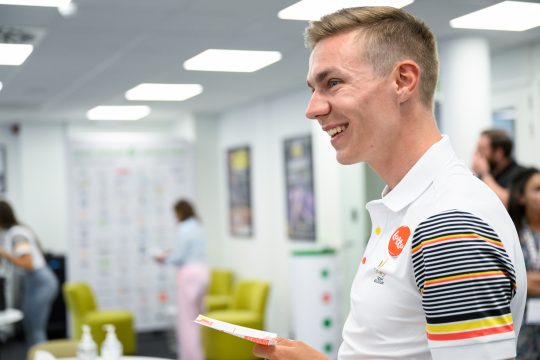 Eisschnellläufer und Inline-Speedskater Bart Swings (Bild: Laurie Dieffembacq/Belga)