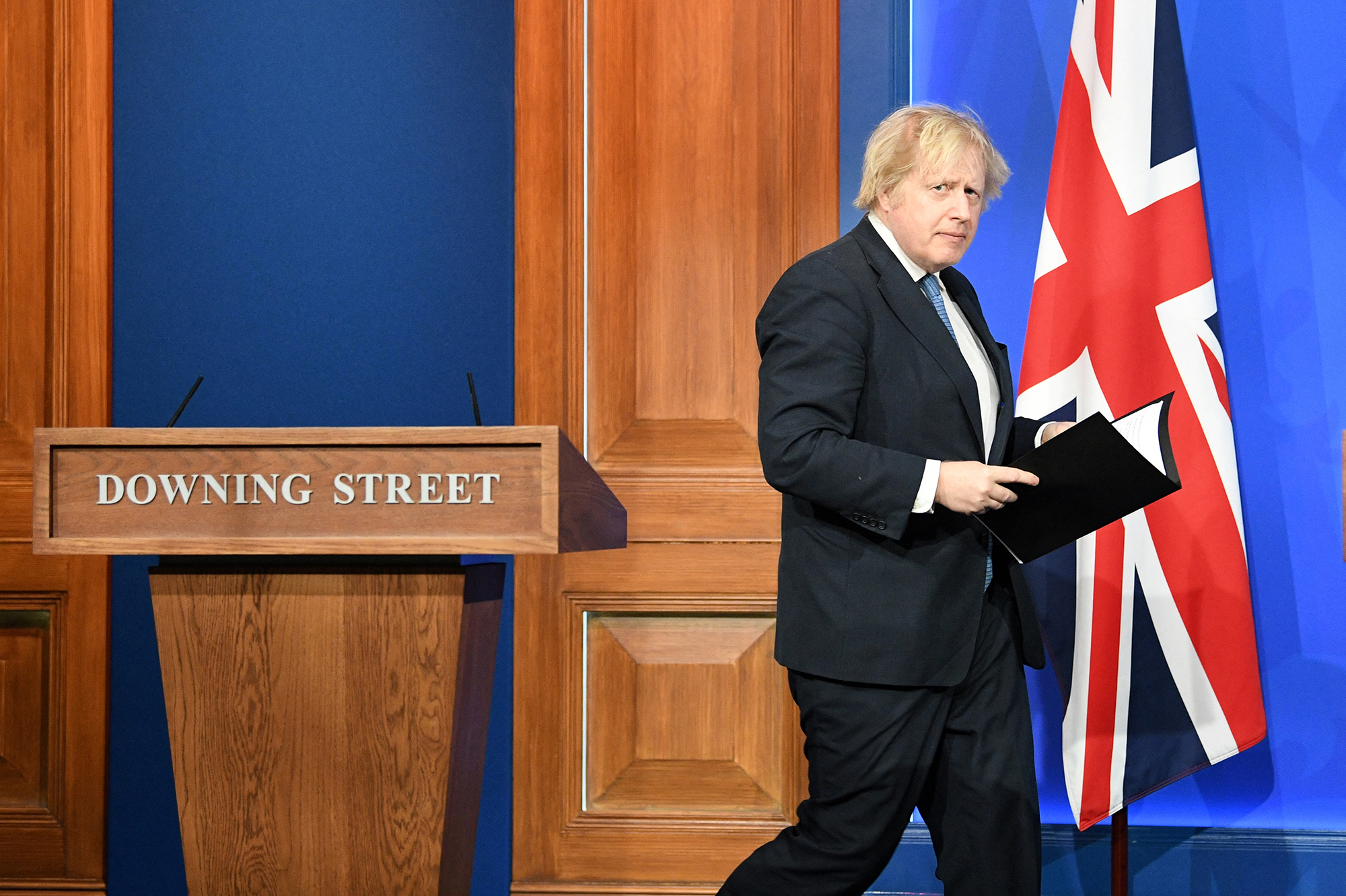 Boris Johnson als Parteichef zurückgetreten