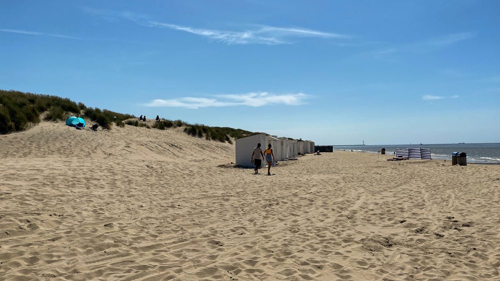 Bredene, Strand und Düne