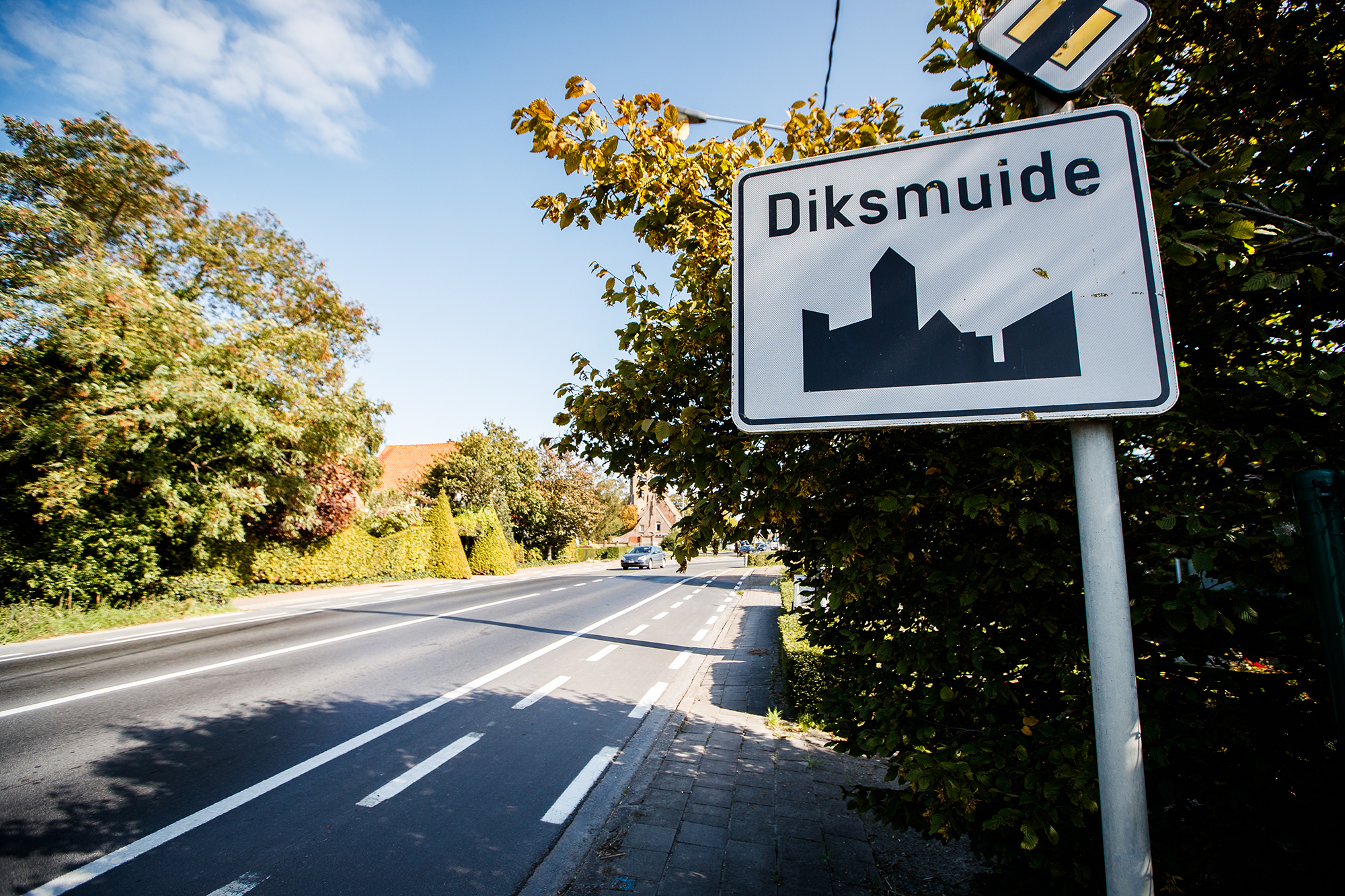 Ortsschild von Diksmuide (Bild: Kurt Desplenter/Belga)