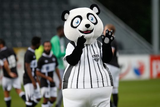 Eupi, das Maskottchen der AS Eupen