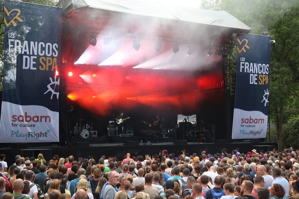 Francofolies de Spa (Bild: Virginie Lefour/Belga)