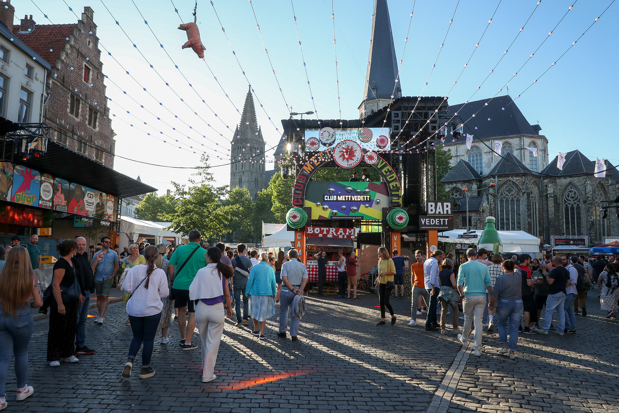 Erster Tag der Gentse Feesten 2022 (Bild: Nicolas Maeterlinck/Belga)