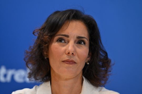 Außenministerin Hadja Lahbib (Bild: Eric Lalmand/Belga)