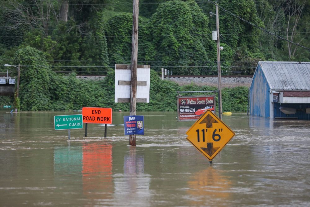 Flut in Kentucky (Bild: Leandro Lozada/AFP)
