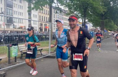 Mario Palm beim Ironman Frankfurt (Bild: privat)