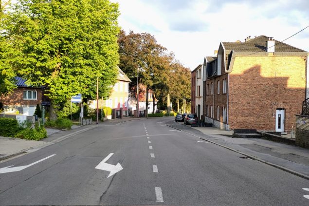 Maxstraße in Kelmis (Bild: Gemeinde Kelmis)