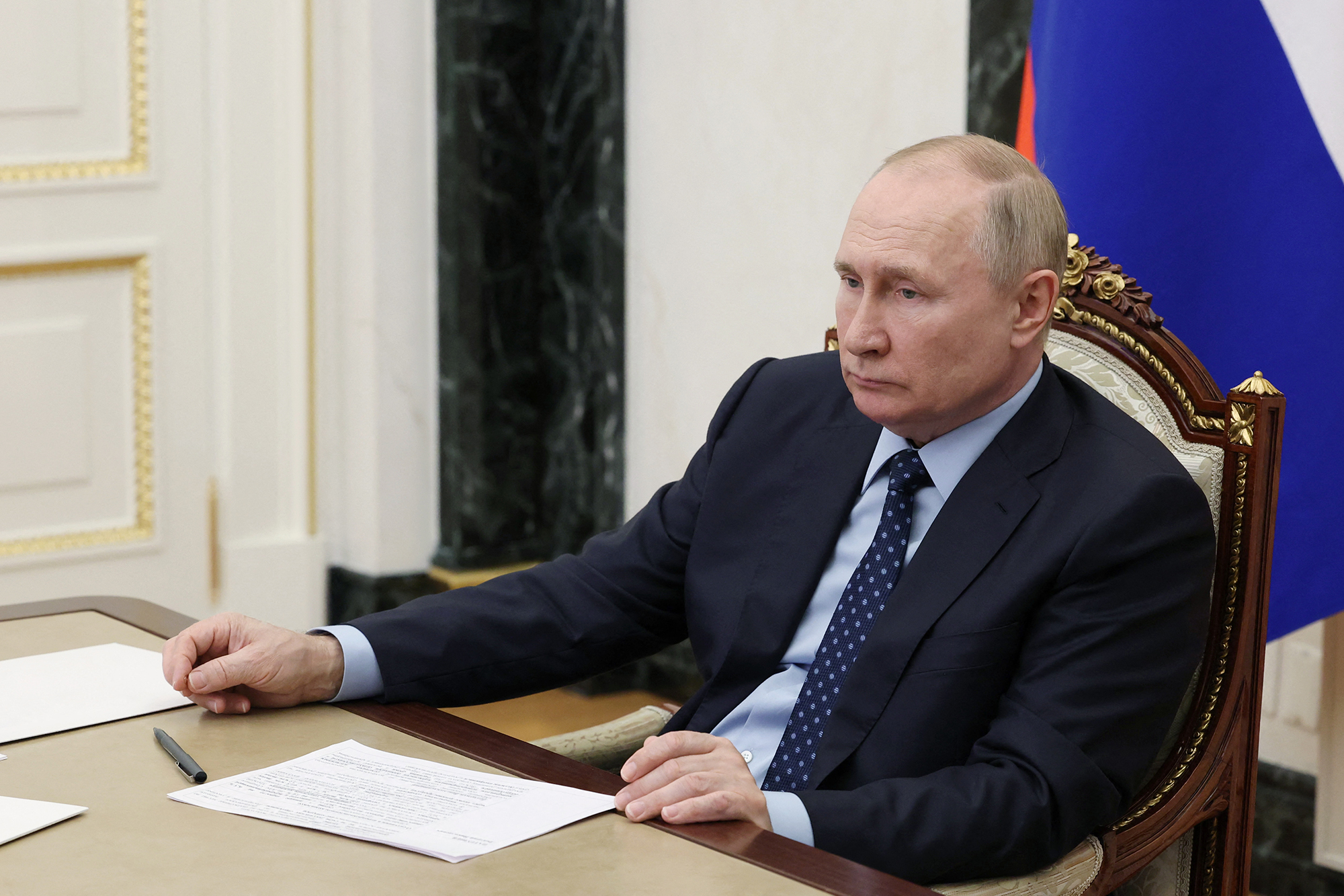 Russlands Präsident Wladimir Putin (Bild: Mikhail Klimentyev/Sputnik/AFP)