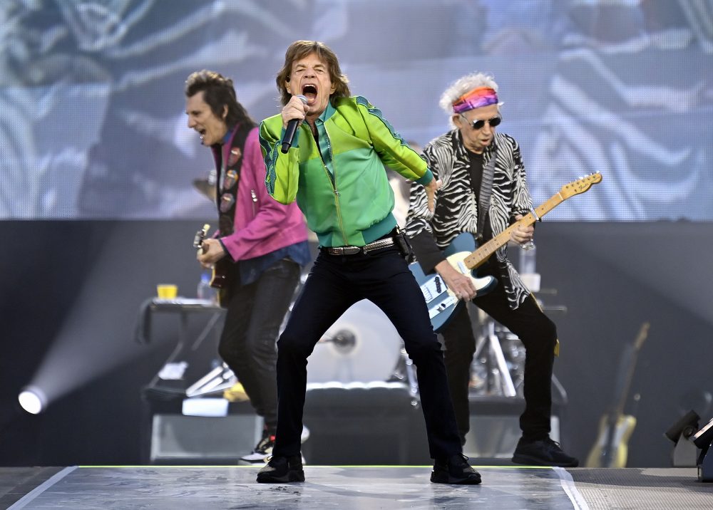 Die Rolling Stones im König-Baudouin-Stadion in Brüssel (Bild: Eric Lalmand/Belga)