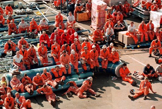 Streik auf einer norwegischen Ölplattform