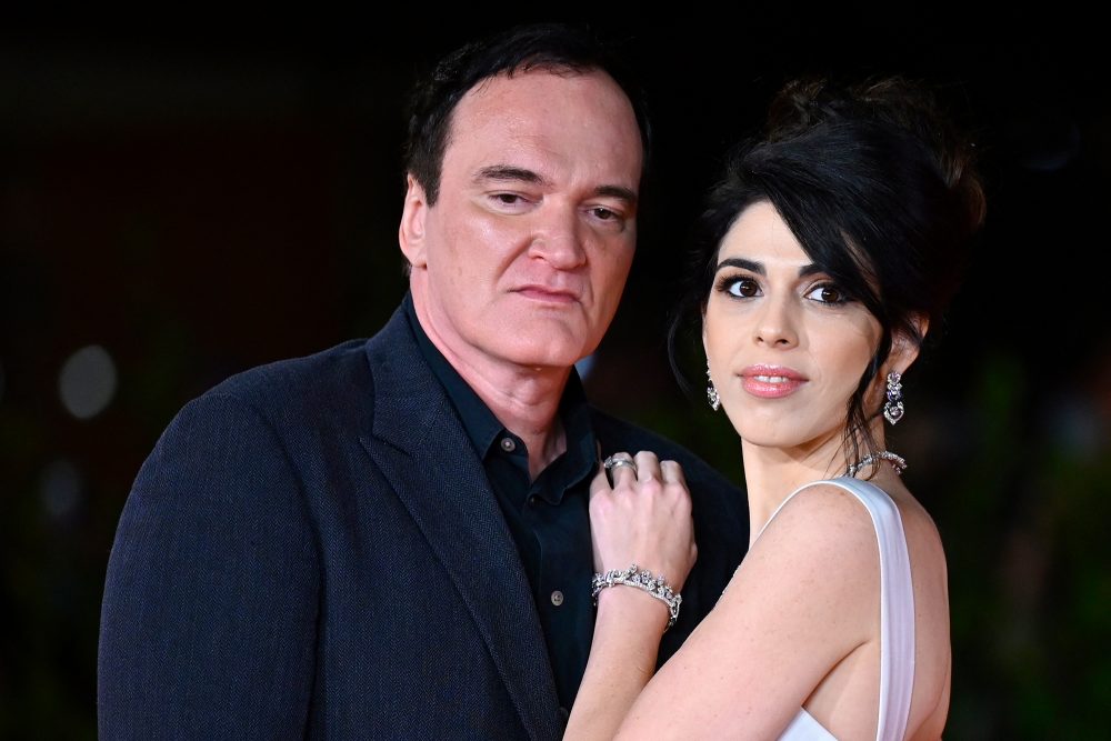 Quentin Tarantino und seine Frau Daniella Pick (Bild: Alberto Pizzoli/AFP)
