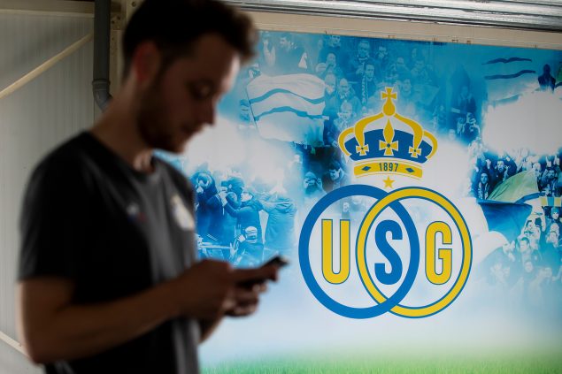 Logo von Union Saint-Gilloise (Bild: Kristof Van Accom/Belga)